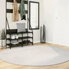 Tepih IZA kratka vlakna skandinavski izgled krem O 200 cm