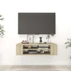 Viseći TV ormarić boja hrasta sonome 100 x 30 x 26,5 cm drveni