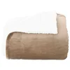 Vidaxl Odeja Kamel 130 x 150 cm Flis