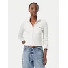 Tommy Jeans Pletena jopica DW0DW23355 Siva Slim Fit