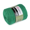 Pletena preja Twisted Macrame 500 g - (759) zelena jelka