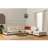 Atelier Del Sofa Ugaona sofa Tulip ugaona desna sa pufnom -