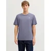 JJ Rebel by Jack & Jones majica Logo Tee za muškarce, sivoplava, L