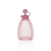 Silikonska polnilna vrečka za otroško hrano, Transparent Pink