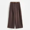 Reserved - Wide leg pantalone s kaišem