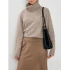 Sinsay - Melanž turtleneck - kafa