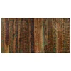Vidaxl Naglavna deska Multicolor 160 cm Masivni les Reclaimed