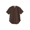 COMMA Bluza temno rjava
