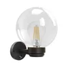 Brilagi - Spoljno zidno svetlo sa senzorom HARBOR 1xE27/40W/230V IP33 antracitno/prozirno
