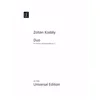 KODALY Z:DUO OPUS 7,VIOLIN AND CELLO