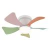 Globo 03609B - LED prigušiva plafonski ventilator HINES 10W/230V 3000-6500K +DO
