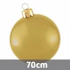 Ornamento Novogodišnja velika kugla 70cm - Zlatna ( 770053 )