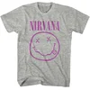 Nirvana Majica Purple Smiley Grey XL
