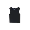 Mayoral Top 6032 Črna Slim Fit
