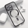 Maska za telefon Mag Case Electro za iPhone 16 Pro Max, Crna