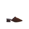 Trendyol Shoes Ženske papuče Takss25To00060, Smeđe