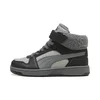 PUMA Rebound Slam Mid Cosy Sneakers Kids, Shop, Gray Echo/Slate Sky/Black, 32.5