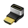 HDMI adapter 270° kot 8K 60Hz LogiLink A/M na A/F pozlačen Ultra HD ARC