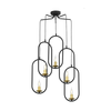 Jupiter 1811 - PI5 E14 - Luster na sajli PONTI 5xE14/40W/230V crna