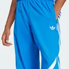 ADIDAS ORIGINALS Hlače Adicolor azur/bela