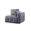ATELIER DEL SOFA Amaris 1R Grey 1-Seat Sofa