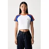 adidas Originals crop top ženski z bombažem
