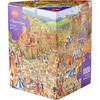 Heye puzzle 1000 pcs Triangle Francois Ruyers Cartoon Bunny Battles 29920