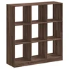 Regal za knjige boja hrasta 102 x 32 x 108 cm konstruirano drvo