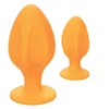 Cal Exotics – Cheeky Butt Plug Set, 2 kosa - Oranžna