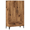 Visoka ploča staro drvo 70x31x115 cm konstruirano drvo