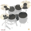 VIC FIRTH Set dušilcev MUTEPP4