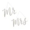 ginger ray lesena dekoracija za na stol mr & mrs