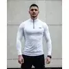 Avenox Muška majica Revolution, Zip kragna, Bela
