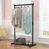 Ourunzhe Stalak za odeću, 60cm, Crni
