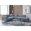 ATELIER DEL SOFA Ugaona garnitura West Right Grey