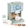 ECO TOYS Drveni aparat za kafu za decu – barista set/ 8 delova – ecotoys