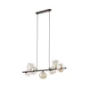 Luster na sajli LAVA 7xG9/8W/230V bronza/dimljeno bež
