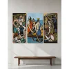 WallXpert triptih na platnu Huhu3165, Max Beckmann – Departure, 170 x 90 cm
