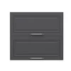 Hanah Home kuhinjski element Minar 8000, 80 cm, beli / antracit