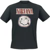 Nirvana Majica Distressed Logo Unisex Black XL
