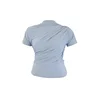 Trendyol Curve Ženska bluza Tbbaw26Af00053, Siva