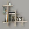 Hanah Home Zidna polica Juke, 81,8x80x18 cm,Krem