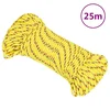 Vidaxl vidaXL Jadralna vrv, rumena, 5 mm, 25 m, polipropilen