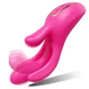 SuperLove Finger My G-Spot 3in1 Vibrator Pink