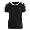 ADIDAS ORIGINALS Majica črna / bela