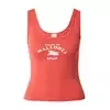 Abercrombie & Fitch Top COASTAL MALLORCA svetlo modra/svetlo rdeča/bela