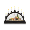 Markslöjd 704983 - LED Božični svečnik KARSTEN 9xLED/0,25W/4,5V