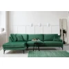 Atelier del Sofa Ugaona garnitura 90x88x283cm Zelena
