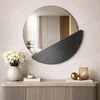 HANAH HOME Ogledalo Crescent Fume