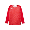 PUMA Funkcionalna majica Teamjaws rdeča/melona/črna/bela